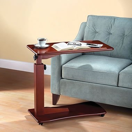 adjustable height couch table